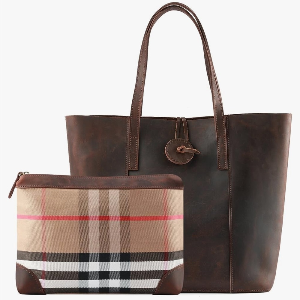 Kattee genuine leather tote